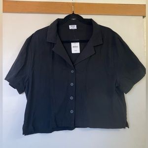 NWT Cotton On cropped shirt